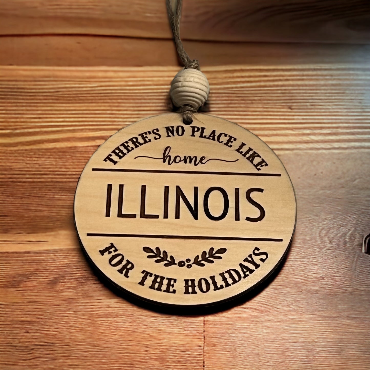There's No Place Like Home Personalized Ornament