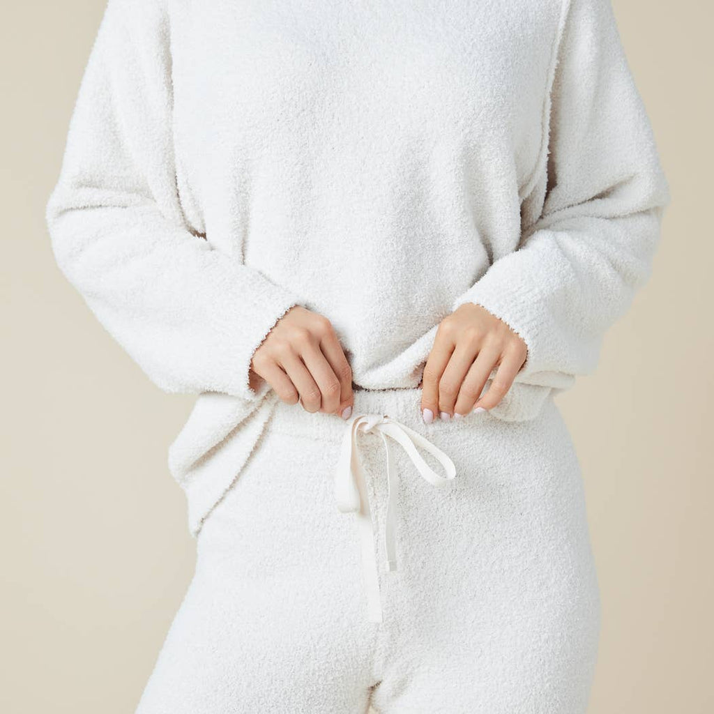 Marshmallow Reverse Seam Bracelet Lounge Set - Oprah's Fave: Coco / XL