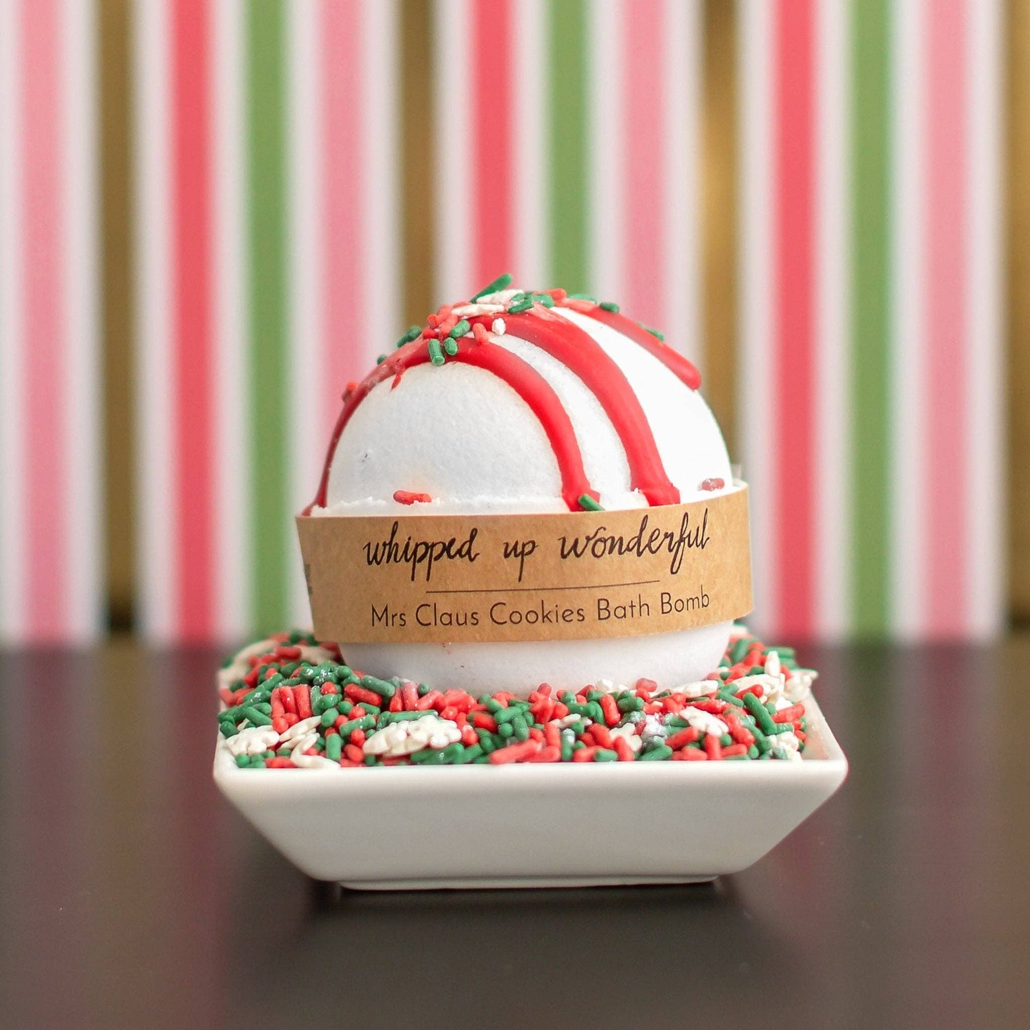 Mrs Claus Cookies Bath Bomb