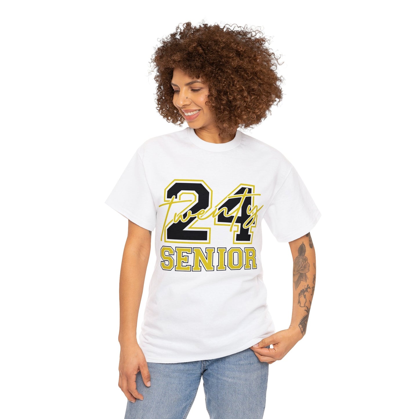 Senior 2024 Unisex Heavy Cotton Tee