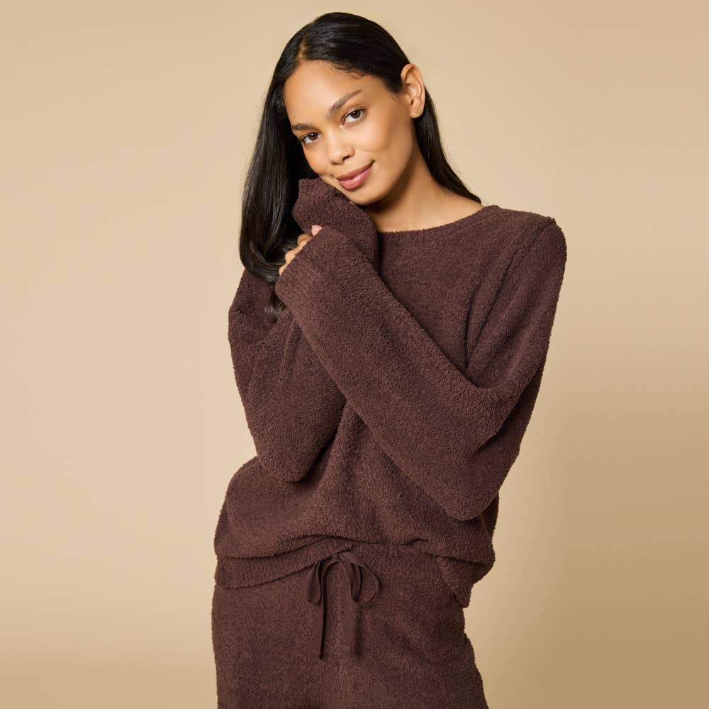 Marshmallow Reverse Seam Bracelet Lounge Set - Oprah's Fave: Coco / XL