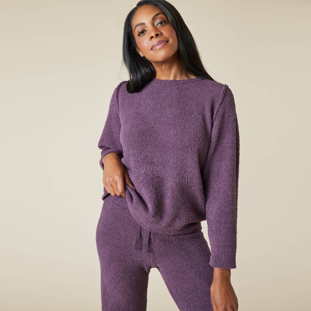 Marshmallow Reverse Seam Bracelet Lounge Set - Oprah's Fave: Coco / M