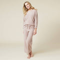Marshmallow Reverse Seam Bracelet Lounge Set - Oprah's Fave: Coco / XL