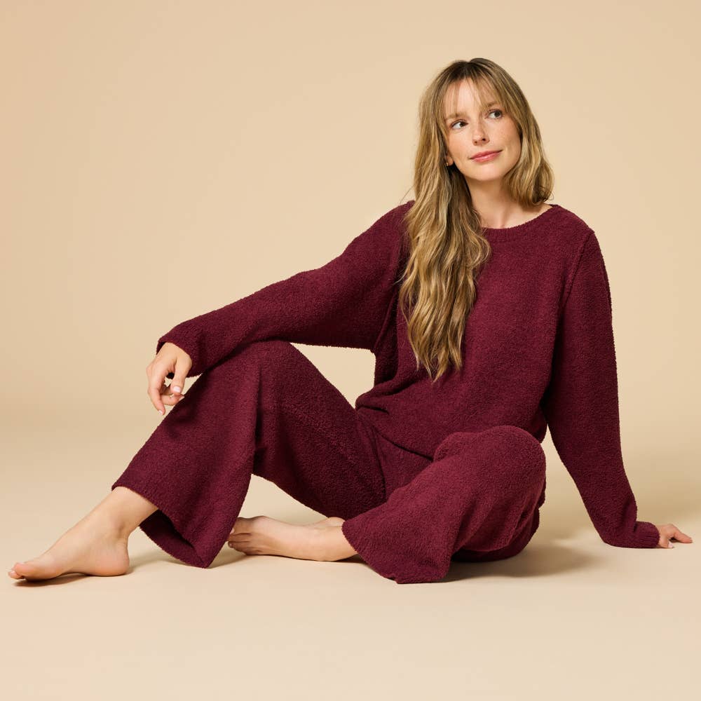 Marshmallow Reverse Seam Bracelet Lounge Set - Oprah's Fave: Coco / S