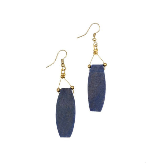 Omala Heliotrope Collection Earrings - Long Drop